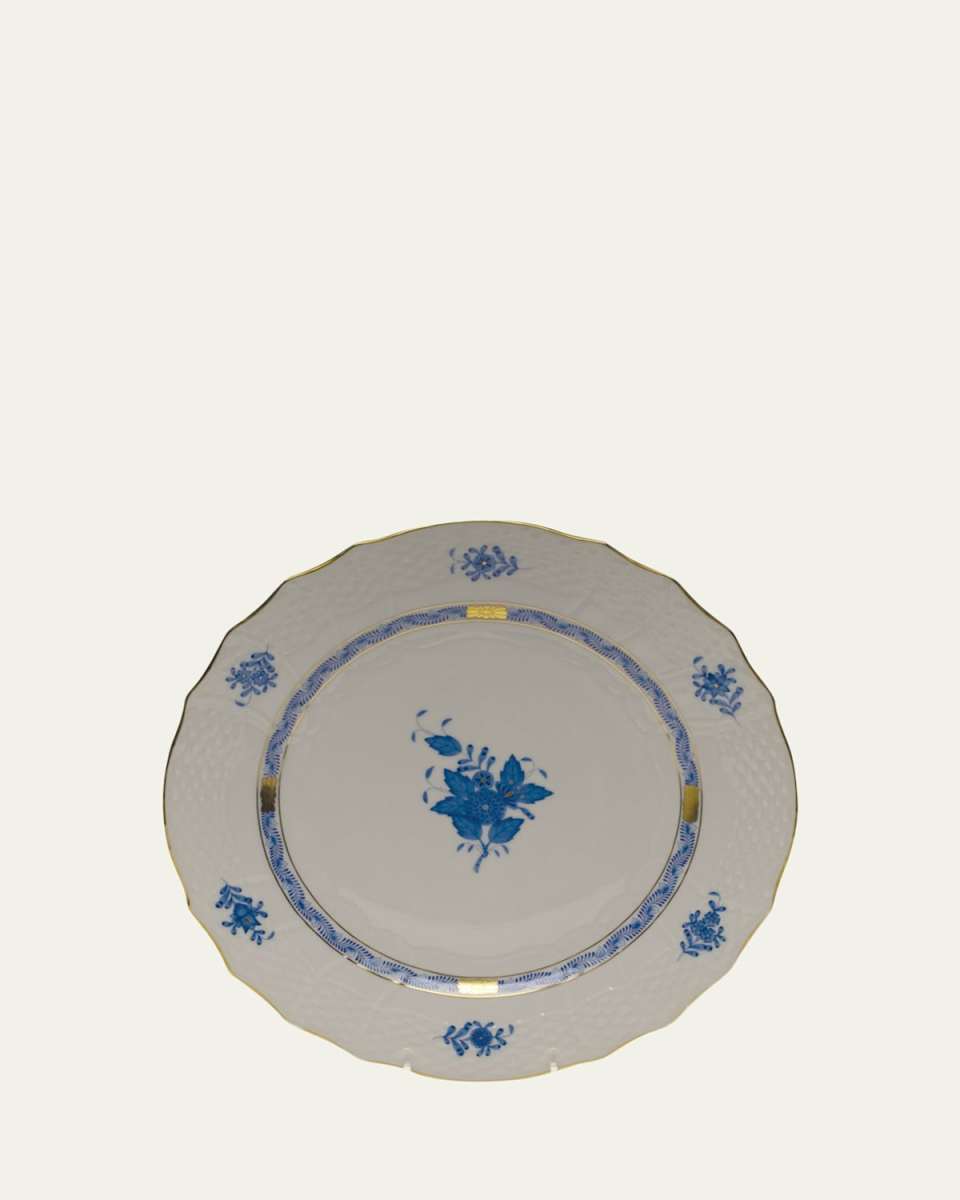 Chinese Bouquet Blue Service Plate